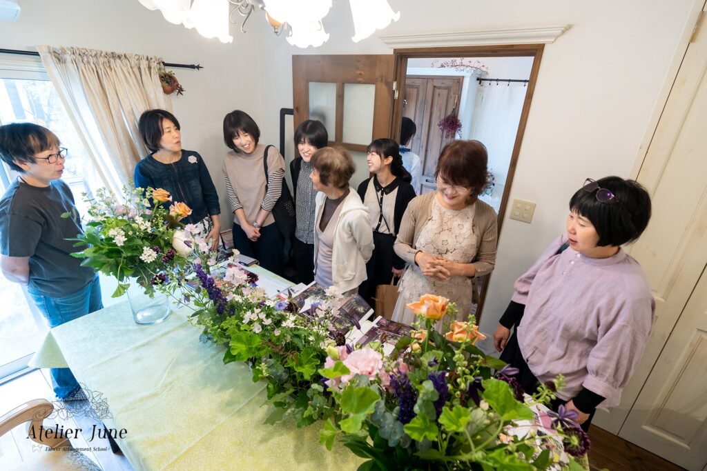 フラワーアレンジメント作品展