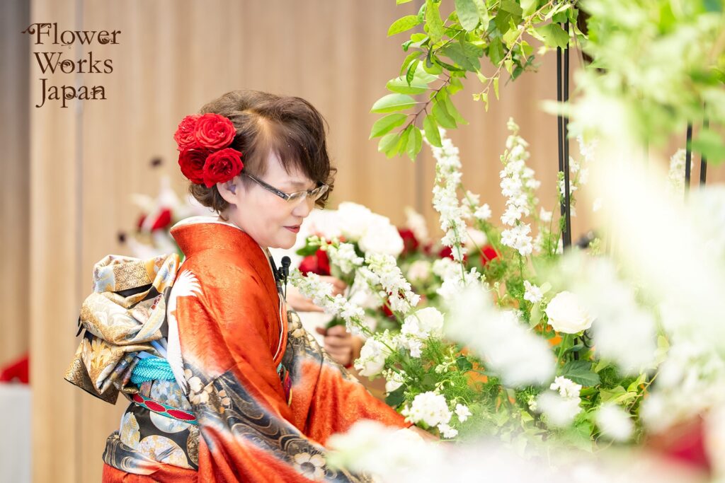 一般社団法人フラワーワークスジャパン12周年&代表理事谷川文江還暦パーティー