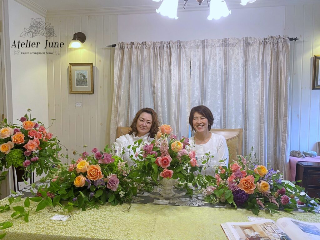 アトリエジューンフラワーアレンジメント作品展