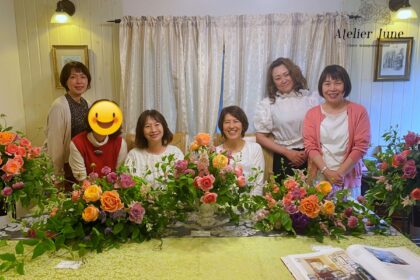 アトリエジューンフラワーアレンジメント作品展