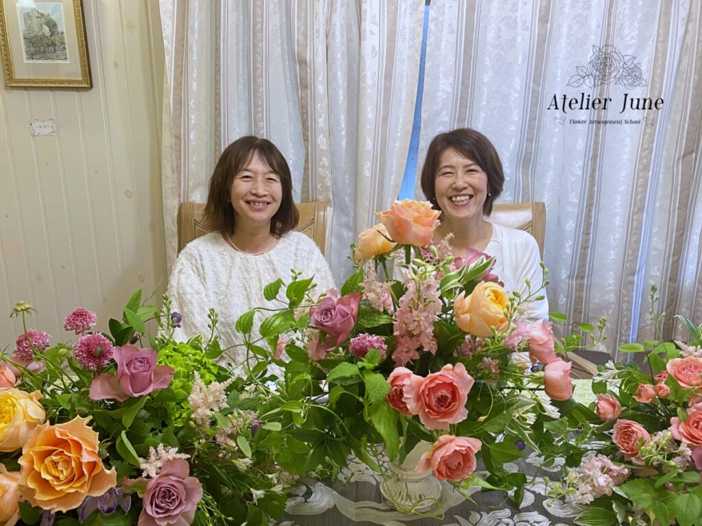アトリエジューンフラワーアレンジメント作品展