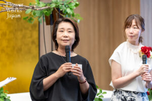 一般社団法人フラワーワークスジャパン12周年&代表理事谷川文江還暦パーティー