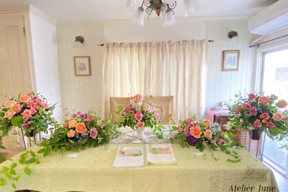 アトリエジューンフラワーアレンジメント作品展