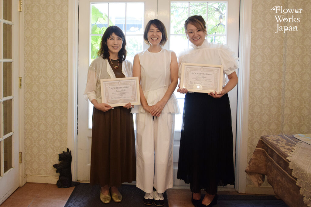 フラワーワークスジャパン認定校の開校