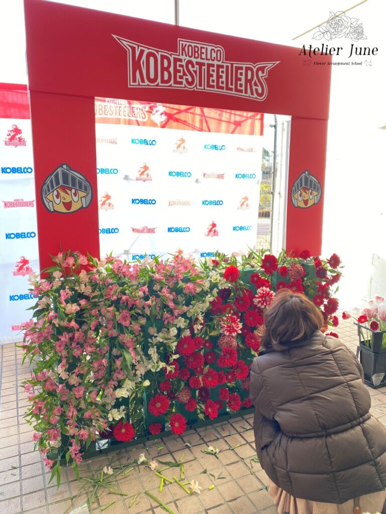 コベルコ神戸スティーラーズガールズフェスタフォトスポット